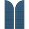 Ekena Millwork Americraft 5-Board (3 Batten) Wood Joined Board-n-Batten Shutters w/ Arch Top, ARW401BQ518X77HBH, PR ARW401BQ518X77HBH - alternate 1